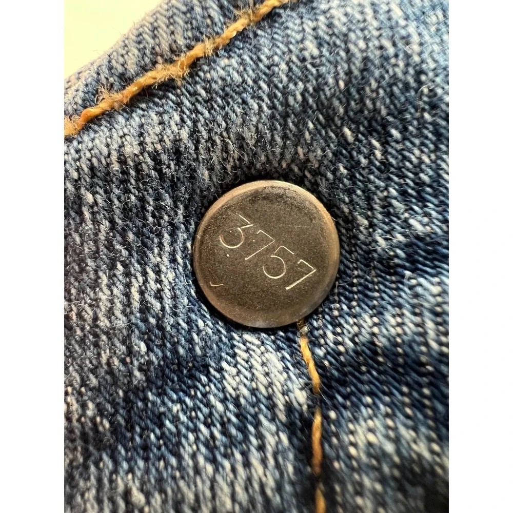 Levis Levi Big E Jeans Men's 32x30‎ Stretch 502 Premium Modern Leather Patch
